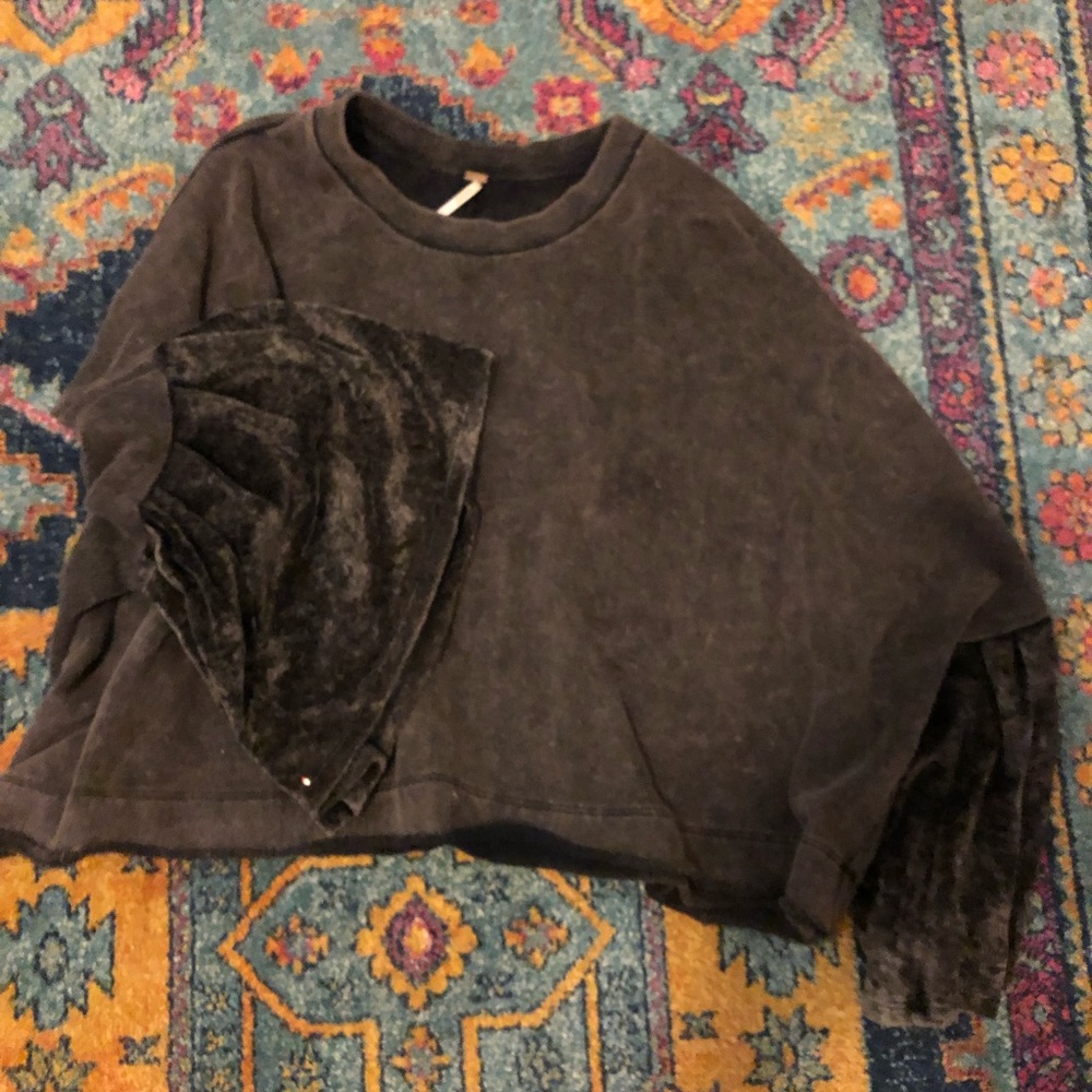 Free People Glorious Sleeve Cropped sweatshirt - Picture 7 of 7